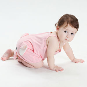 TONWHAR-<span class=keywords><strong>Combinaison</strong></span> sans manches en coton avec fermeture à bouton pression pour bébé - Product Image 4