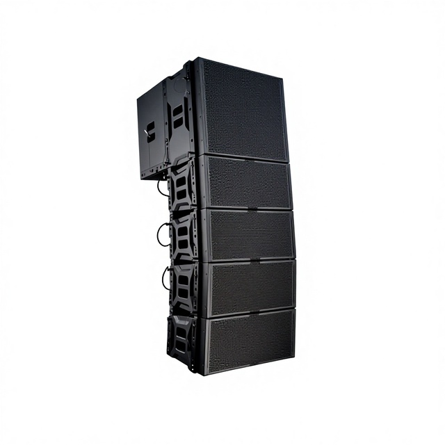 IPALEAD LA-208 Professional Dual 8 Inch Passive Line Array Speakers 800W Full Range Stage Audio System for Concert DJ Live Event