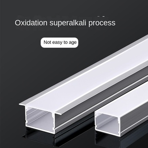 Indoor Outdoor Business Office 6000 Series Aluminum T-Profile Anodized Surface LED Strip <b>Light</b> - Product Image 2