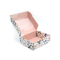 Boîte à courrier pliable de haute qualité, boîte cadeau de luxe imprimée pour vêtements, boîte d'emballage personnalisée pour la vente au détail