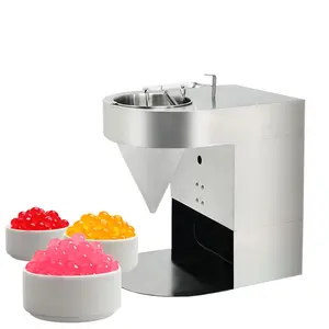 सस्ते कीमत फलों का रस Popping Boba निर्माता/छोटे जेली गेंद दूध चाय बनाने की मशीन/Popping Boba मोल्डिंग मशीन