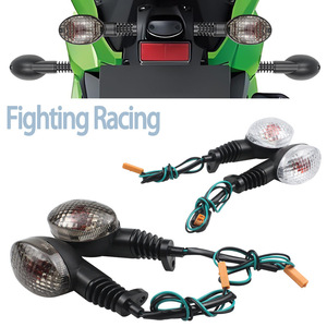 Intermitentes Modificados para Motocicleta. Adecuado para <span class=keywords><strong>Kawasaki</strong></span> <span class=keywords><strong>Ninja</strong></span> 250, <span class=keywords><strong>Ninja</strong></span> <span class=keywords><strong>250R</strong></span> EX250 (2008 - <span class=keywords><strong>2012</strong></span>) - Product Image 5