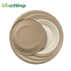 Pfas Free piring kompos PLATE supplier serat Ping Kayu jerami <span class=keywords><strong>gandum</strong></span> ampas anaman tantebu - Product Image 1