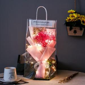 All'ingrosso san valentino Bouquet cielo stellato rosa e <span class=keywords><strong>fiori</strong></span> <span class=keywords><strong>secchi</strong></span> per la laurea di natale Halloween nuovo anno regalo - Product Image 3