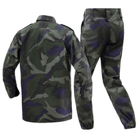 Ensemble uniforme tactique camouflage malaisien personnalisé pour les services de sécurité nationale – Veste et pantalon respirants, antistatiques et indéchirables
