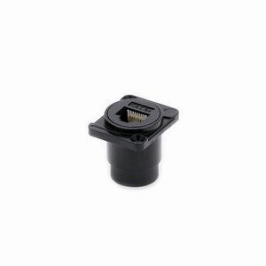 Rj45 Cat6 Keystone Jack Femelle Jack Télé Communications D Type Cat6 Connecteur Rj45 Montage Sur Panneau Keystone Jack Cat6 - Product Image 2