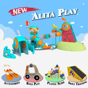 ALITA Juego de columpio de cubo completo para bebés al aire libre multicolor de alta calificación Columpio de seguridad para bebés - Product Image 5