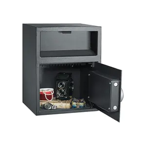 Home commercial money cash files digital deposit drop box safe box supplier