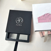 Boîte à collier rigide mini personnalisée en gros, emballage de bijoux en carton écologique et recyclable avec impression de logo pour montres et bijoux