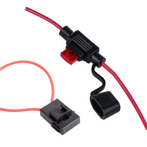 12V 24V 32V 48V Мини Универсальный Автомобильный 18AWG кабель 30A 40A встроенный Автомобильный держатель предохранителя - Product Image 1