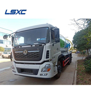 Camion-citerne de collecte de pompe à vide Dongfeng 6x4 grande capacité 20 m3 fécale/eaux usées/eaux usées/huile usée - Product Image 6