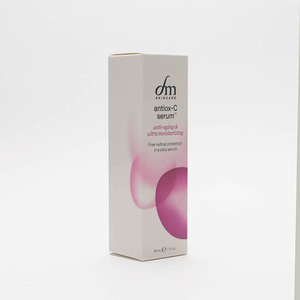 大豆油墨印刷定制奢华护肤包装可回收牛皮纸折叠化妆品包装盒 - Product Image 5