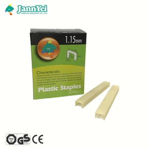Industrial Grade Plastic Staple 1309PL 10mm (3/8")Forestry House Wrap Insulated Non-metal <b>Polymer</b> Staples - Product Image 1