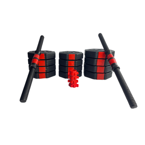 Gym Equipment Fitness <strong>Dumbells</strong> 10kg <strong>15kg</strong> 20kg 30kg 40kg 50kg Quickly Adjustable Weight Dumbbell and Barbell Sets - Product Image 3