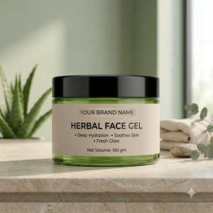 Gel Facial Herbal para Hidratación Profunda y Luminosidad de la Piel – Gel Ligero a Base de Aloe Vera para Todo Tipo de Piel, gel de aloe vera para la cara - Product Image 2