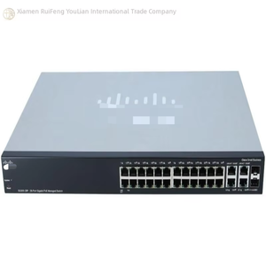Commutateur géré Gigabit 28 ports Sg300-28p-k9, boîte ouverte, neuf, original, en stock, automatisation industrielle, Pac dédié Plc - Product Image 1