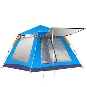 التلقائي الأسرة خيمة بيع Suppliers-خيمة محمولة للاستخدام في الهواء الطلق, خيمة أوتوماتيكية رباعية الجوانب مقاومة للماء ، عرض خاص ، للمعسكرات العائلية