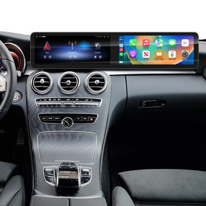 วิทยุติดรถยนต์ Navihua รุ่นใหม่ล่าสุด จอคู่ ระบบแอนดรอยด์ รองรับ Carplay เครื่องเล่น DVD สเตอริโอ สำหรับรถยนต์เบนซ์ GLC C CLA GLA GLK CLS E Class - Product Image 1