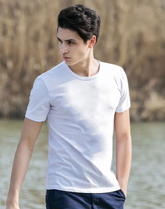 Vente en gros personnalisé nouveau design de haute qualité 100% coton lâche blanc hommes t-shirt surdimensionné plaine t-shirt de haute qualité pour l'impression - Product Image 2
