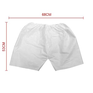 Belleza <span class=keywords><strong>Spa</strong></span> Masaje Desechable Hombres Boxer Bragas Desechables No tejido Boxer Shorts Hombres Ropa interior - Product Image 2