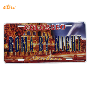 Custom Logo Blanco Kenteken Metalen Usa Auto Nummerplaat Voor Auto Decoratie - Product Image 5