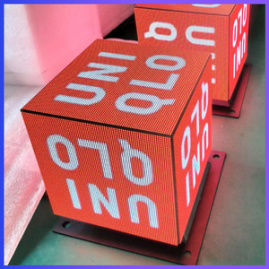 P2.5mm Neues Design Kreative Magic <span class=keywords><strong>Cube</strong></span> Square <span class=keywords><strong>LED</strong></span>-Anzeige für Einzelhandel geschäft Shop Logo Werbung drinnen und draußen - Product Image 4