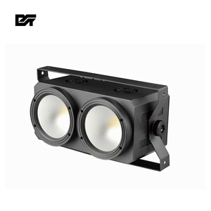 Brillight ánh sáng sân khấu 2*100W COB <span class=keywords><strong>LED</strong></span> lạnh trắng và ấm trắng 2in1 <span class=keywords><strong>Led</strong></span> 2 mắt blinder ánh sáng cho đám cưới - Product Image 6