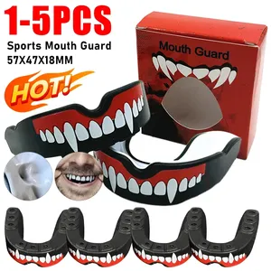 Protector Bucal Deportivo de Goma EVA Absorbente de Impactos para Boxeo, Protector Dental para Adultos y Jóvenes - Product Image 1
