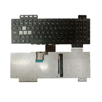 Clavier d'ordinateur portable de remplacement pour Asus TUF Gaming FX505DT FX505DY FX705DT FX505DD Series avec rétroéclairage RGB Russian US SP Layout