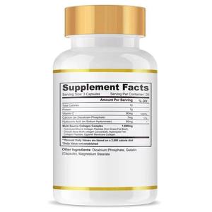 אום תוספת עור ויטמין תוסף קולגן עם קפסולות קולגן - Product Image 3