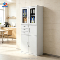 Armoire à outils industrielle moderne pliable en acier robuste à 4 tiroirs verrouillables avec roues pour garage, atelier, extérieur, supermarché, salle à manger