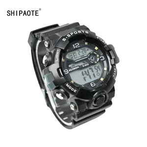Shibaote jam tangan kuarsa otomatis Pria Wanita, dial hitam klasik dengan jam tangan mekanis untuk menunjukkan gaya pribadi dan temperamen 905