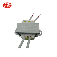Mini transformador de energía eléctrica de 120V 10 V/9V/12V 300mA, transformador lineal para seguridad y protección