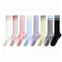 Chaussettes de compression professionnelles pour femmes, sur mesure, pour Pilates, Yoga, Sports, fabriquées sur mesure à partir de photos