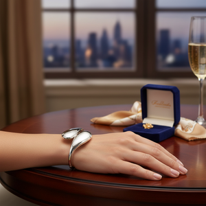 Gold Plated Hinged Fine <b>Bangle</b> <b>Bracelets</b> - Product Image 3