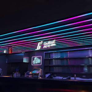 หลอดไฟ LED สำหรับเวที ไฟ LED แบบแท่ง DMX ไฟ LED แบบเส้นตรง 2 เมตร - Product Image 1