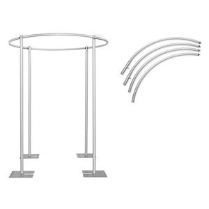 Straight Aluminum <b>Backdrop</b> <b>Stand</b> Pipe for Wedding Tent Decoration Minimalist Style - Product Image 1