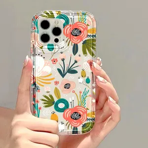 สําหรับ<span class=keywords><strong>iPhone</strong></span> 15 14 13 12 11 Pro Max 15 Plus XS MAX 13 Mini 7 8 Plus <span class=keywords><strong>SE</strong></span> 2 เคสโทรศัพท์ถุงลมนิรภัยป้องกันแฟชั่นการออกแบบกรณี - Product Image 4