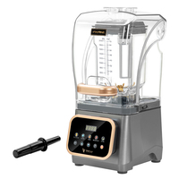 Mixeur Smoothie AKANE A.82902 800W 18000 tr/min, Grande Vitesse, Bol de 2L, 6 Lames pour Broyer la Glace et Mélanger, Cuisine