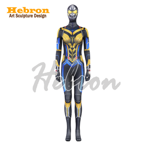 Costumes de cosplay personnalisés <span class=keywords><strong>Ant</strong></span>-<span class=keywords><strong>Man</strong></span> <span class=keywords><strong>et</strong></span> <span class=keywords><strong>la</strong></span> <span class=keywords><strong>Guêpe</strong></span> Quantumania, <span class=keywords><strong>Guêpe</strong></span> Marvel, Halloween, film TV, adulte - Product Image 1