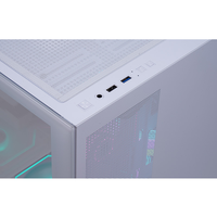 Gabinete para PC de Escritorio SNOWMAN M-ATX, Chasis para Juegos con Vidrio Templado, Gabinete para PC Gamer