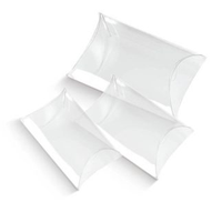 Boîtes d'emballage pliables carrées personnalisées en PET transparent écologiques du fabricant du Shandong
