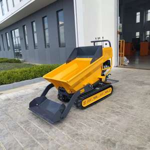 Chine usine Mini transporteur sur chenilles 500kg Agent de <span class=keywords><strong>recrutement</strong></span> petit transporteur sur chenilles Dumper hydraulique Micro jardin piste Dumper - Product Image 6