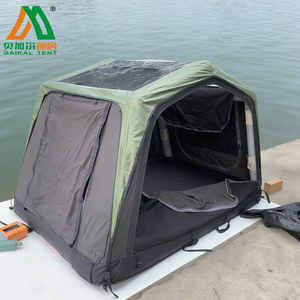 Outdoor Double Layers Cotton Waterproof Portable Inflatable Car Roof Tent Camping for Car With <b>Ladder</b> BKI-R Portable waterproof - Product Image 2