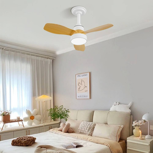 2025 nhà văn phòng quạt trần với LED ánh sáng điều khiển từ xa 3 tốc độ 3 lưỡi DC động cơ ABS cho nhà bếp sử dụng - Product Image 4