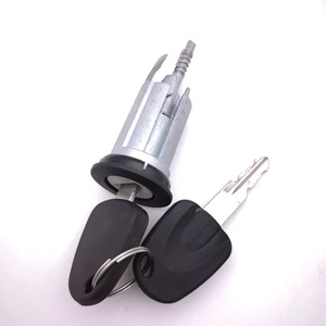 Fuld Auto Parts Ignition <b>Lock</b> Cylinder 96136503 For DAEWOO RACER With 2 <b>Keys</b> Zinc Plated - Product Image 1