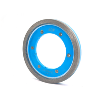 Disque de meulage à sec Jingu Diamond Grit F40A8594bx 250 mm/10 pouces, extérieur 140 mm/6 pouces, intérieur 32 mm d'épaisseur, OEM, meuleuse d'angle, équerrage