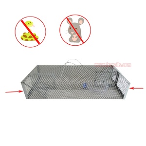 Piège à serpents et souris en métal pour extérieur, avec deux portes, pour capture vivante - Product Image 4
