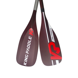 Kingpaddle có thể điều chỉnh đứng lên paddlefor lướt đua lai sợi carbon sup mái chèo các nhà sản xuất - Product Image 3