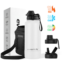 Botellas de Agua de Acero Inoxidable al Vacío de 32 oz en Oferta con Diferentes Termos para Beber Tapa con Cierre y Frasco Ecológico
